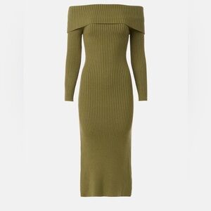 Blank NYC Olive Long Sleeve Knit Dress sweater dress size small
